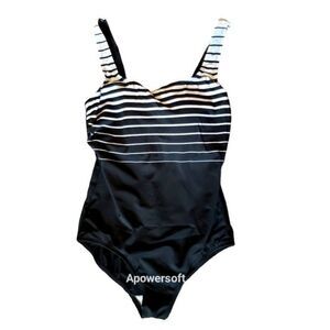 SALE Nwot Black/white One Piece